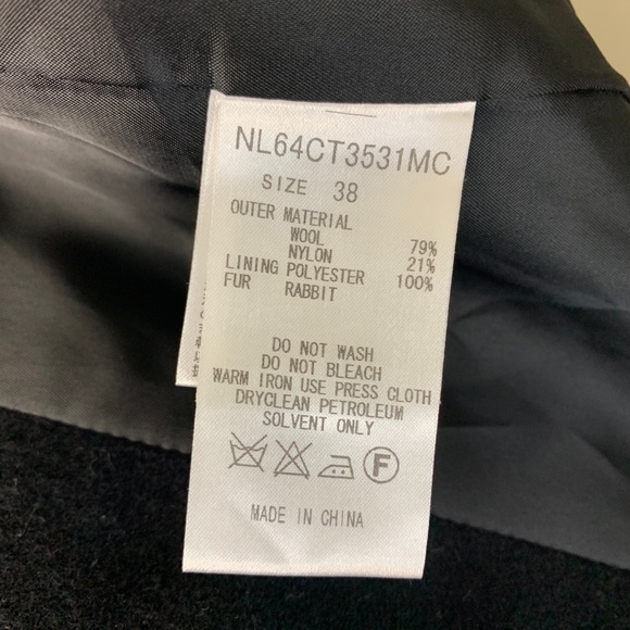 Nano Universe Wool Blend Coat - Picture 9 of 12